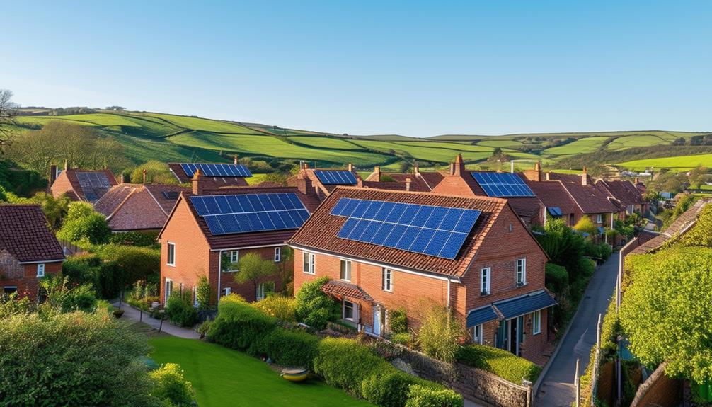 renewable energy in village